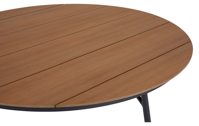 Hagebord Madrid teak Ø110 cm - Sunlife